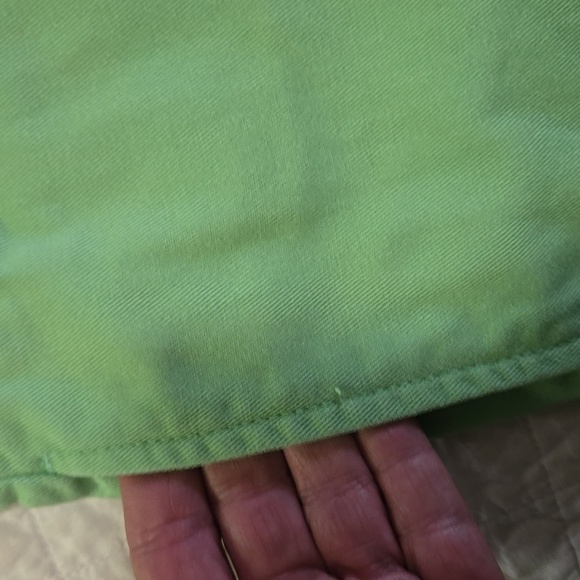 Ralph Lauren Green Chino Pants 100 Percent Cotton Womens Size 8 Preppy Academia - Picture 4 of 10